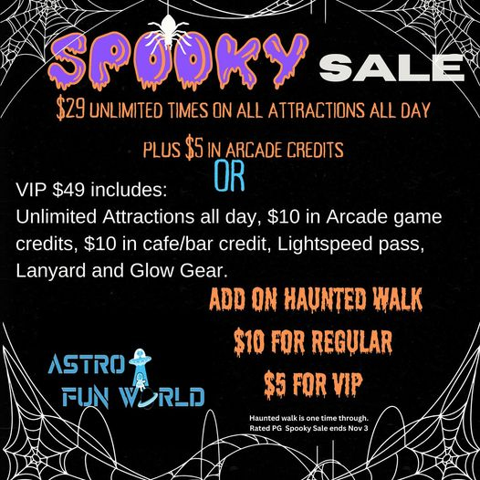 Astro Fun World Halloween Walkthrough