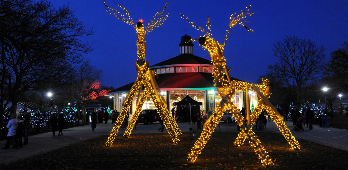 Brookfield Zoo Magical Christmas Lights