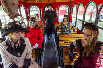 Volo Museum Halloween Experience Trolley Tours