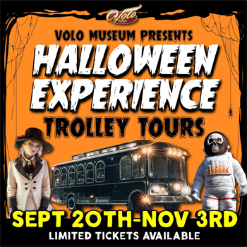 Volo Museum Halloween Haunted Trolley Tours