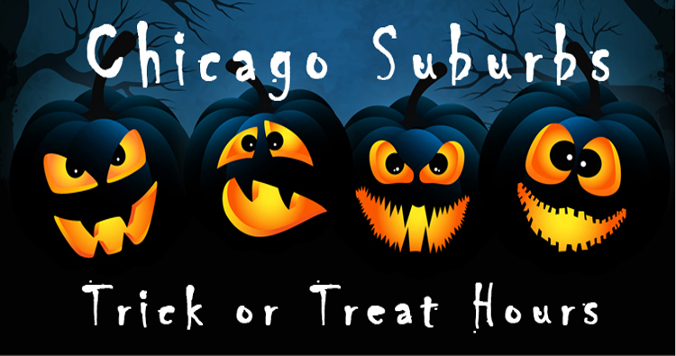 Chicago Suburbs Trick or Treat Hours