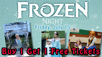 Kane County Cougars Frozen Theme Night